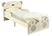 HelloHome BearHug Toddler Bed, White