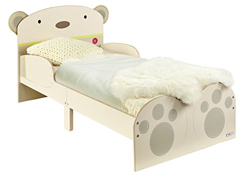 HelloHome BearHug Toddler Bed, White