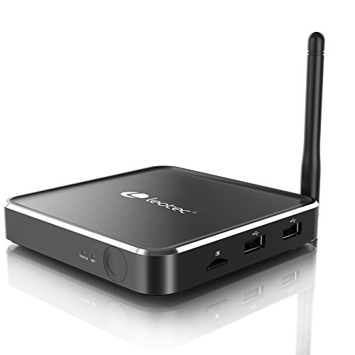 Leotec LETVBOX04 - Android Tv box  Amlogic 2 GHz  RAM de 2 GB  Android 6 0  color negro