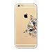Produktbild iPhone 6 Plus Hülle,iPhone 6S Plus Case,iPhone 6 Plus/6S Plus (5.5 Zoll) Silikon Schutzhülle, MUTOUREN Transparent Durchsichtig TPU Silikon Bumper Case Soft Gel Crystal Cover Hülle Ultra Slim Dünn Protective Schutzhülle Handy Tasche Etui Cover für Apple iPhone 6 Plus/6S Plus (5.5 Zoll), Cartoon Cat Karikatur Katze
