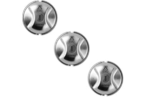 DAKEN Saturn Evo Triple - Set di 3 Serrature per Veicoli Commerciali per Impieghi Gravosi, Blocco Manuale, Acciaio Inox