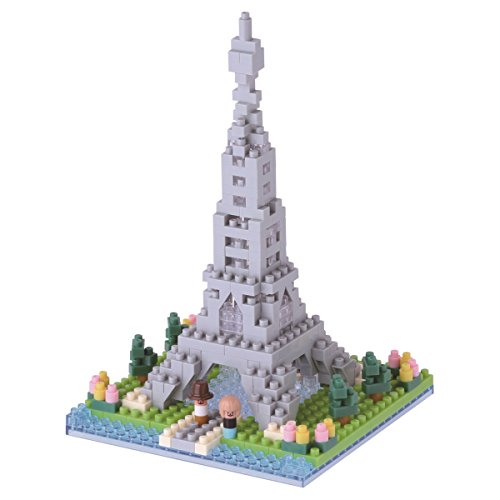 Unbekannt nanoblock NBH de 097 - Mini Bloques 3D Puzzle - Torre Eiffel 2