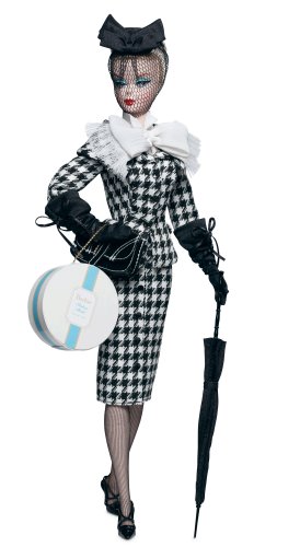 Barbie Collection W3424 Barbie Doll Houndstooth Dress