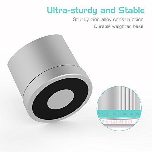 MoKo Apple Bleistift Charging Dock, Tragbare Desktop Charging Station Stand Charger Ladegerät Dock für Apple iPad Bleistift Pro Bleistift Apple Pencil mit USB-Ladekabel, Silber - 5