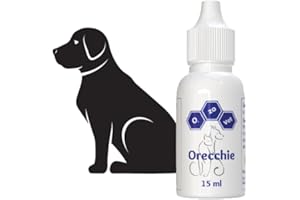VET-SERVICE Ozo-Vet |Orecchie Cane 15ml – Contro Otiti Acute e Croniche di Origine Allergica, Batterica e Micotica
