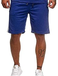 Pantaloncini Uomo Bcfuda Uomo Costume da Bagno Moda Pure Swimming Pantaloni Pocket Tronchi a Tinta Unita Elastico Boxer con Taschino e Coulisse