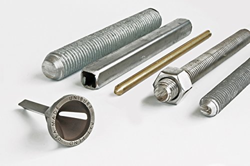 Uniburr Zusatzwerkzeug zum Entgraten, für beschädigte externe Gewindespitzen, Reparaturschraube - 3