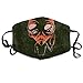 Produktbild Vbnbvn Unisex Mundmaske,Wiederverwendbar Anti Staub Schutzhülle,Gesichtsmaske Alien Says Hi Anti Pollution Washable Reusable Mouth Masks for Man Woman