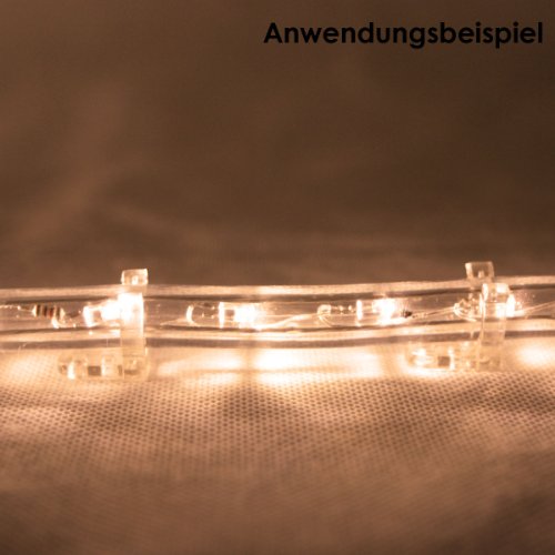 Rubberlight – Lichtschlauch Befestigungs-Clips – 25 Stück - 5