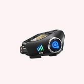 Q28 İntercom Kameralı HD 1080P Kameralı Kask Kulaklık Su Ge&ccedil;irmez 32GB Hafıza Kartlı