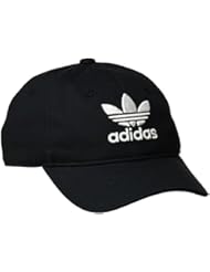 adidas Trefoil Gorra de Tenis, Hombre, Negro, OSFM