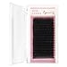 Beauty7 Black 0.20mm Thickness Individual Silk Tray Lashes Eyelashes for Eyelash Extension Natural J Curl 6-14mm Length Fake Eyelashes Individual Eyelash Extensions