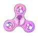 Price comparison product image Nibesser Fidget Spinner Toy Stress Reducer Bearing with LED Light for ADD, ADHD, Anxiety, and Autism Adult Children for Killing Time (Pink)