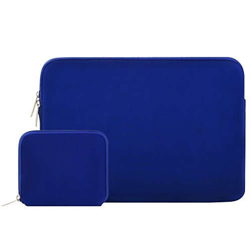MOSISO Wasserresistente Lycra Hülsen Beutel Abdeckung nur für neues MacBook 12 Zoll mit Retina Display mit einem kleinen Fall, Königsblau