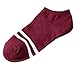 Produktbild SHINEHUA Invisible Sneaker Socks Herbst Winter Baumwollsocken Atmungsaktive Erwachsene Sneakersöckchen Unisex Sneaker Socken Classic Kurz Socken für Damen und Herren 5er Pack