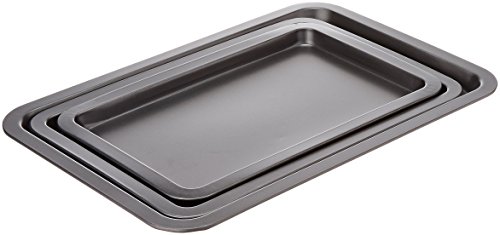 AmazonBasics Backblech-Set, 3-teilig - 4