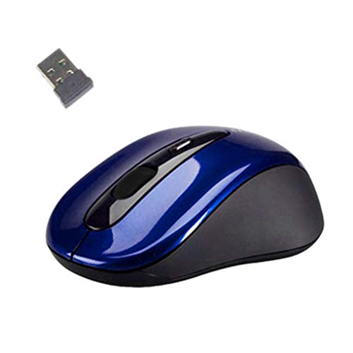 Mengonee Los Ratones de Oficina inalámbrico DE 2,4 GHz Wireless Mouse 1600 dpi óptico del Ordenador con el Receptor USB