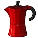 Produktbild Gnali & Zani MOR002 Morosina Coffee maker 3 Tassen rot