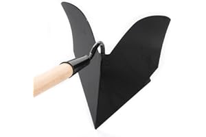 RILOOP Kartoffelhäufler Kartoffelpflug Häufler 23cm Häufelpflug Kultivator Stiel 145cm