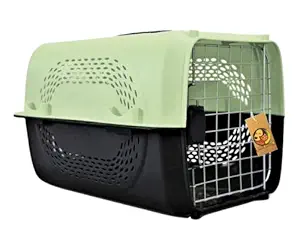 Foodie Puppies Imported Plastic Portable Pet Travel Carrier Cage & Kennel House for Dogs, Puppies & Small Animals (19