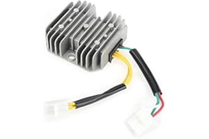 ‎KIMISS KIMISS Motorcycle Regulator Rectifier, Aluminium Voltage Regulator Rectifier for GY6 125cc 150cc 6-Wire, As shown in the picture