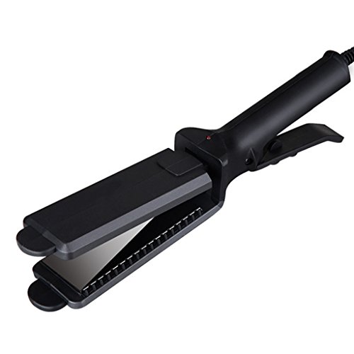 Goney Hair Curler Straightener Ion Straight Hair Splint Hair Salon Barbershop Student Straight Clip Not Hurting Hair  Color   BLACK 