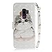 Produktbild Chreey Samsung Galaxy S9+ Hülle, Brieftasche Case 3D PU Leder Handyhülle mit TPU Innenschale Kartenfächer Magnetverschluss Schutzhülle, Haustier Katze