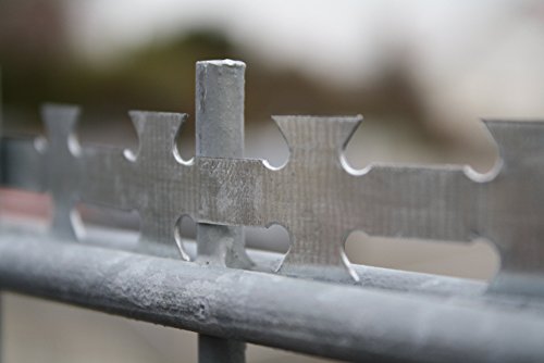 50m Bandstacheldraht auf der Rolle S-Draht Natodraht Stacheldraht Doppelklinge 0,30€/m - 4