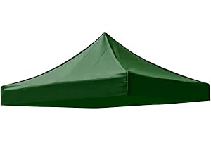 Hotgreenpepper Parasol de Repuesto para Cubierta de Toldo para Instalaciones Al Aire Libre, Patio, Glorieta, Jardín, Patio Trasero, Resistente Y Práctico