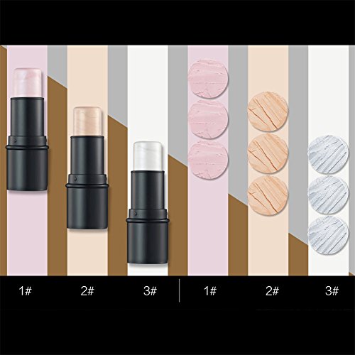 Make-up Highlight & Contour Stick 3 Farben Wasserdichte Schimmer Gesicht Augen Concealer Pen Stick Kosmetik Molie - 5