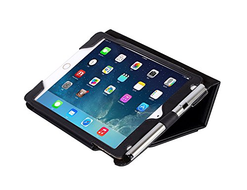 MOSISO iPad Mini 4 PU-Leder Schutzhülle mit Standfunktion und Schlaf / Wecke-Funktion für 2015 Apple iPad Mini 4 Farbe: Schwarz - 2
