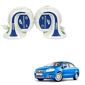 Kozdiko Mocc Car 18 in 1 Digital Tone Magic Horn Set of 2 for Fiat Linea Classic