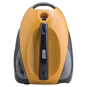 American MICRONIC- Imported Vacuum Cleaner with Variable Speed Control, 100% Copper Motor 24 KPa Suction (AMI-VCC-1400WDx- 1400 Watts, Yellow & Gray)