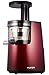 Produktbild HUROM HH-EBE11 Slow-Juicer, Kunststoff, wine, 17.1 x 24.9 x 39.8 cm