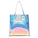 Produktbild Yoome PVC-Hologramm-Laser-Tasche, transparent, 2-in-1 Gewebte Handtasche Schultertasche für Frauen