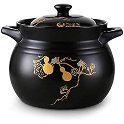 WXFC Casserole Multifonction, cuisinière Wok, cocotte gaz Domestique, Pot de Bouillie de Haute température, Facile à Nettoyer,9L