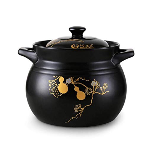 WXFC Casserole Multifonction, cuisinière Wok, cocotte gaz Domestique, Pot de Bouillie de Haute température, Facile à Nettoyer,9L