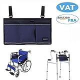 Walker Sacs pour fauteuil roulant électrique Scooter Sac de voyage Sac de transport Pouch Accoudoir côté Organiseur de rangement