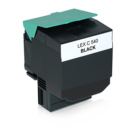 4 Toner kompatibel zu Lexmark C540N, C543DN, C544DN, C544DW, X543DN, X544DN, X546DTN, X548DE – Schwarz 2.500 Seiten, Color je 2.000 Seiten - 2