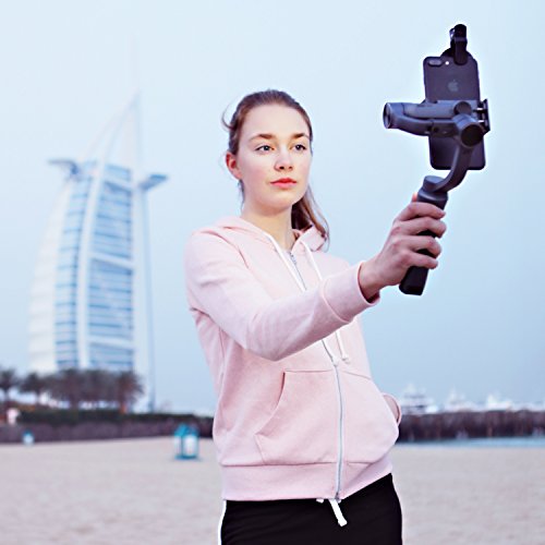 Supporto per Smartphone Porta Cellulare Auto con Tasto Posteriore di Rilascio Automatico, Supporto per Auto ( Retrattile e Regolabile, Perno Regolatore Aggiustabile, Caricabile con USB)