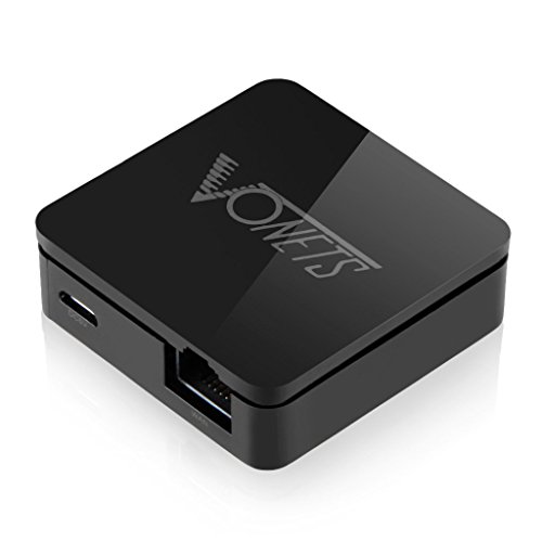 WIFI Router - VONETS 300Mbps WIFI Router AP Tamano nano ortatil de red inalambrico para viaje y casa USB Motorizado El mas pequeno del mundo WiFi router