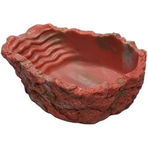 Trinkschale S, rot, 50 ml, 10x3x8 cm