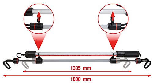 KS Tools 150.4305 LED Motorhauben-Leuchte mit Teleskophalter, 30 W - 2