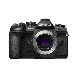 Olympus OM-D E-M1 Mark II 4K Mirrorless Camera Body, 20.4 Megapixels, 5-Axis is, 60fps, 3-Inch Touch LCD, Black