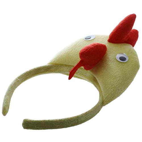 Huhn Hahn Kopfband – TOOGOO(R)3D Huhn Hahn Kopfband Tier Bauernhof Erwachsene Kinder Maske Kostuem Maskenball - 2