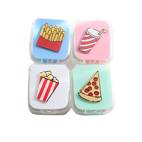 Preisvergleich Produktbild wdoit Kontaktlinsenbehälter Aufbewahrungsbehälter Box Tragbarer Mini Kontaktlinsenbehälter Aufbewahrungsbehälter Box Travel Kit Pocket Kontaktlinsenbehälter Aufbewahrungsbehälter Box verschiedene Serie für Leute Kontaktlinsen