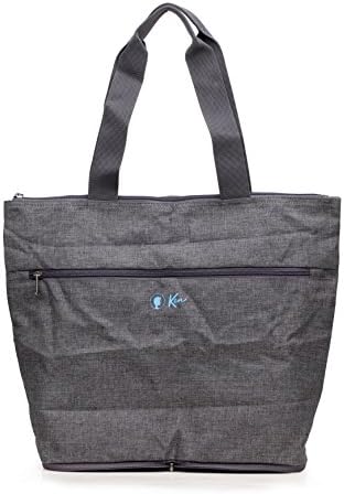 KEN Series Mens Folding Storage Handbag Casual Fashion Lightweight Travel Tote Shoulder Bag for Men grey black blue #BKFB005
