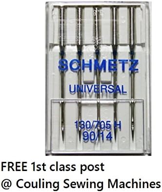 CoulingSEWING MACHINE NEEDLES 90/14 For VIKING HUSQVARNA BERNETTE RICCAR JOYS SINGER ALFA JONES
