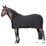 flauschiger Fleece Innenseite Euroriding Abschwitzdecke Dry Easy Pferd Fleece Kreuzgurte 115 125 135 145 155 165 cm Decke