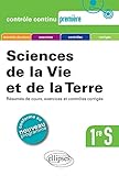 Sciences de la Vie et de la Terre 1re S